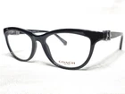 New Coach Buckle HC6087 5002 Women's Black Cats Eyeglasses Frames 51/16 135. Price: $110.99.