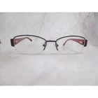 Guess 2347 Brn Mens Brown Semi Rimless Eyeglasses 51-16-135 Demo Lenses Pre-owned. Price: $26.99.