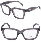 Prada Symbole PRC08V Crystal Gray Triangle Logo Eyeglass Optical 52MM New. Price: $247.50.