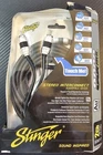 Stinger SI8217 17-FOOT 2-CHANNEL 8000 Series Audiophile Grade Feet, Black New. Price: $40.00.