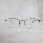 Stepper Eyeglasses Frame SL3031 F033 Women's Gold Metal Half Rim 50-16-130 Pre-owned. Price: $24.29.