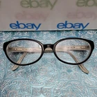 Kate Spade Tamra 0JBH Black On Glitter 51 18 135 Cat Eyeglasses "frames" Pre-owned. Price: $61.00.