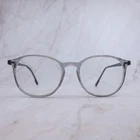 Moleskine MO1164 C80 Crystal Grey Round Eyeglasses Frames 50-17-140 Mens Pre-owned. Price: $44.99.