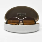 Coach S3010 Brown Sunglasses With Case Pre-owned. Price: $25.00.