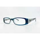Sofia Capri Eyeglasses Frames Women Blue Floral Rectangular 50-20-135 Pre-owned. Price: $39.99.
