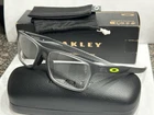 Oakley OX8174F-0254 Hex Jector Satin Grey Smoke 54/16/143 Authentic Eyeglasses New. Price: $109.95.