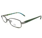 Op Ocean Pacific Eyeglasses Frames 813 Gunmetal Green Silver Fish 44-17-125 New. Price: $41.46.