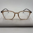 Ray Ban Rb 7185 5940 Transparent Brown Authentic Eyeglasses 52-18-145MM #436 Pre-owned. Price: $29.99.