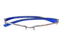 Nike Eyeglasses 8098 078 Silver Blue Black 56-16-140 Without Lenses New. Price: $80.00.