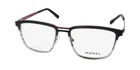 New Morel Oga 10201O Glasses Black 57-18-150 Mens France Square Full-rim. Price: $44.46.