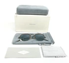 Oliver Peoples Sunglasses OV1291T 5036 TK-7 Silver Amber Brown W/ Sea Mist Lens New. Price: $424.99.