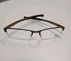 Ceo-v CV618 Eyeglasses Copper Brown T4-15 Half Rim Frames 54-18-137 Flex New. Price: $34.99.
