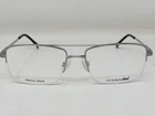 Titanflex M978 Men's Eyeglasses Half Frame 56-17-145 Gun #888197 New. Price: $39.99.