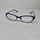 Bevel 8687 Persnickety Bolb 51-17 Blue Purple Eyeglasses S790 Pre-owned. Price: $45.00.
