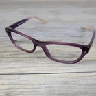 Coach Eyeglasses Frames HC6082 5351 Crys Plum Blush Rectangle Women 51-17-135 Pre-owned. Price: $24.99.