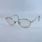 Anne Klein 2014 K1067 Women Eyeglasses Brown Metal Round Full Rim 50-18-135 Mm Pre-owned. Price: $22.99.