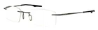 Oakley Keel OX3122-0753 53MM Pewter Rimless Titanium Eyeglasses Frames Pre-owned. Price: $149.90.