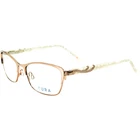 Tura R555 Womens Metal Eyeglass Frame Gld Gold 52-16 New. Price: $74.97.