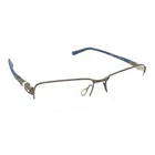Nike 6051 060 Titanium Black Blue Half Rim Eyeglasses Frames 54-15 145 Designer Pre-owned. Price: $74.99.