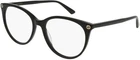 New Gucci Sensual Romantic Gg 0093O Eyeglasses 001 Black 100% Authentic. Price: $150.67.