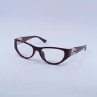 New Gucci GG1825O 003 Bordeaux 54MM Eyeglasses. Price: $243.60.