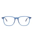 Montblanc Mens Square/rectangle Blue Transparent Fashion Designer Eyewear Pre-owned. Price: $129.99.