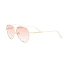 Mcm Women's Sunglasses Pink Peachy Gold Aviators 2121 737 New. Price: $89.00.