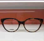 Authentic Fendi FE50010I 005 Brown Womens Eyeglass Frames New With Case. Price: $200.00.
