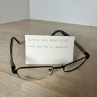 Ray-ban RB8581 1017 Titanium Black Read Desc 52-18-140 Eyeglasses Frames Only Pre-owned. Price: $21.56.