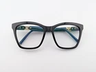 Escada Eyeglasses, Frames Only, Bangladesh, VESE96K 0700, 53-17-140, Black/blue Pre-owned. Price: $39.99.