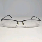 Ray-ban Women Eyeglasses Rb 6101 2503 Black Half Rim Metal Frames Only 52-18-135 Pre-owned. Price: $21.87.