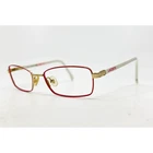 Lacoste L3102 714 Red Gold White Eyeglasses Frames 48-15-125 Womens Rectangular Pre-owned. Price: $31.99.