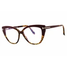 Tom Ford Women's Eyeglasses Havana/other Acetate Cat Frame FT5673-B 056 New. Price: $122.39.