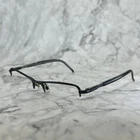 Ray-ban RB8612 1012 Eyeglasses Satin Black Titanium Half Rim Frames 50-18-140 Pre-owned. Price: $23.02.