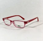 New Authentic Lacoste Pink Kids Eyeglass Frames L3608 662 130 W/ Case. Price: $14.99.