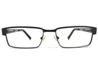 Alberto Romani Eyeglasses Frames 810 Bk Black Rectangular Full Rim 52-16-145 New. Price: $59.99.
