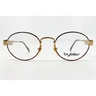 Byblos 576 3060 Vintage Eyeglasses Frames Gold Tortoise Round Italy 48-20-140 Pre-owned. Price: $23.99.