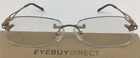 Eyebuydirect Rivet 53-17-130 C3 Gold & Brown Metal Eyeglasses Frames Only C22 Pre-owned. Price: $24.99.