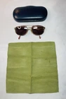Luxottica 1297 T27* 56/17 140 Bronze Aviator Style Eyeglass Frames Pre-owned. Price: $14.99.