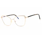 Tom Ford Women's Eyeglasses Shiny Rose Gold Metal Cat Frame FT5740-B 028 New. Price: $128.39.