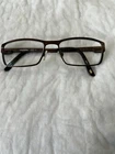Carrera Eyeglasses CA7582 Trf Metal Rectangular 54-17-140 Brown Frames Only Pre-owned. Price: $19.99.