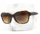 Coach Sunglasses 8232 550713 Polished Brown Tortoise Gold Logo With Case New. Price: $99.50.