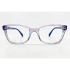 Ray-ban RB1591 3807 Eyeglasses Blue Purple Clear Watercolor Frames 48-16-130 Pre-owned. Price: $23.99.