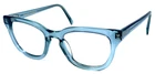 Warby Parker Della 319 Green Blue Clear 49-19-140 Eyeglasses Frame Pre-owned. Price: $40.00.