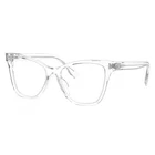 Tory Burch Ty 2142U 1984 Clear Plastic Cat-eye Eyeglasses 53MM New. Price: $99.85.