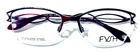 Fysh 3644 S206 Red Oval Unisex Half Rim Authentic Eyeglasses Frames 53-17-135 New. Price: $105.00.