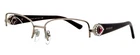 Bvlgari 2157-B 266 53MM Silver Bordeaux Half-rim Eyeglasses Frames Only Italy Pre-owned. Price: $99.90.