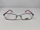 Lacoste Eyeglasses Frames L3102 045 48-15-125 Silver/red Full Rim JI29 New. Price: $80.58.