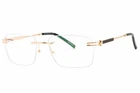 Charriol PC75115 C03 Eyeglasses Shiny Gold Black Frame 57MM New. Price: $131.99.