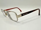 Michael Kors Chrome / Red Designer Eyeglasses Frames MK497 717 51-17-130 Pre-owned. Price: $38.88.